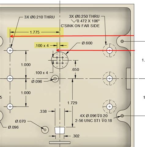 section cnc machining part|cnc machining dimensions.